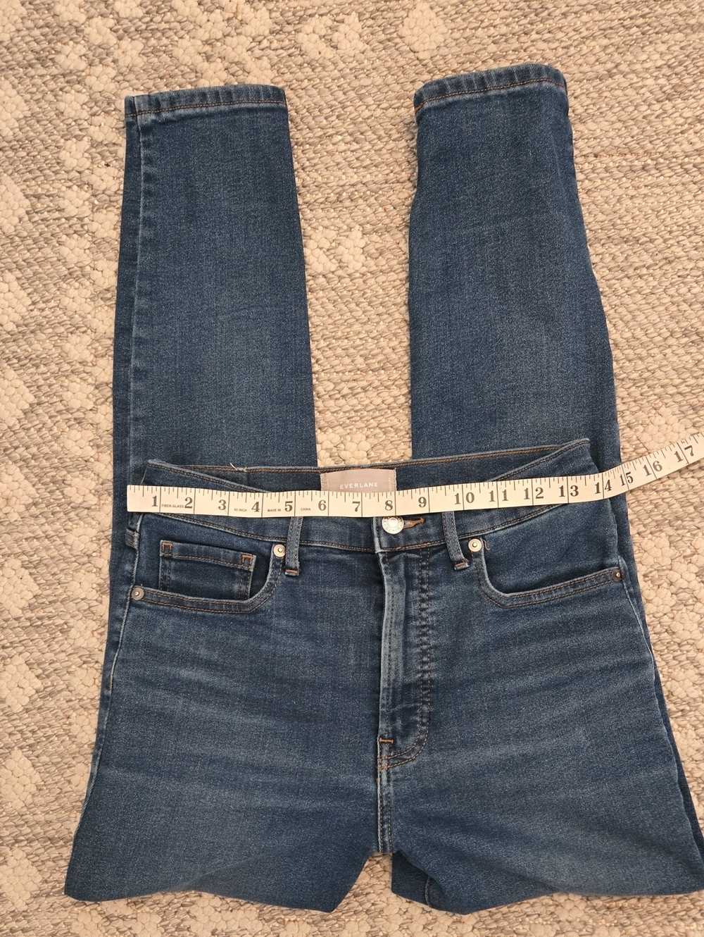 Everlane High-Rise Skinny Jeans 28 EUC - Picture 6 of 9